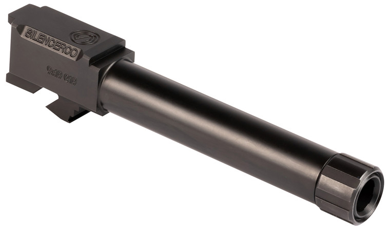 SilencerCo AC5367 Threaded Barrel  9mm Luger Fits Sig P365 Black Nitride Stainless Steel Threaded Barrel - AC5367 SilencerCo AC5367 Threaded Barrel  9mm Luger Fits Sig P365 Black Nitride Stainless Steel Threaded Barrel - AC5367