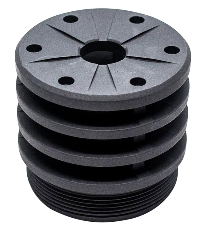 SilencerCo AC2022 Bravo Anchor Brake 30 Cal 7075T6 Aluminum Black - AC2022