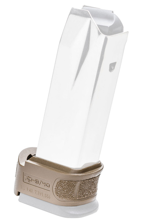 Springfield Armory XDG5003FDE Mag Sleeve  9mm Luger 40 SW Compatible w Springfield XD Mod.2 Mags Flat Dark Earth Polymer - XDG5003FDE