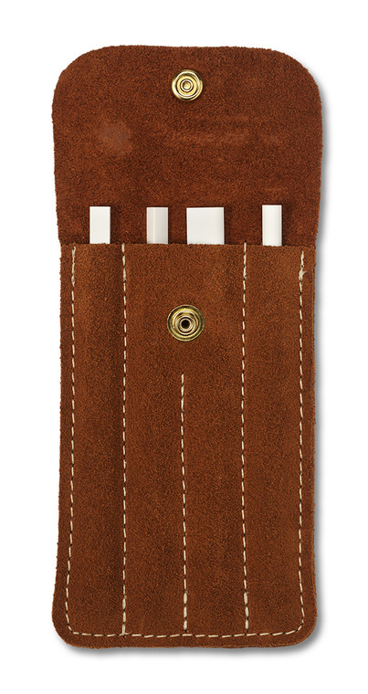 Spyderco 400F File Set  Ceramic Sharpener Fine WhiteIncludes Leather Case - 400F