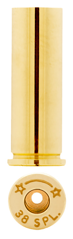 HSM 38EUP100 Unprimed Cases  38 Special Handgun Brass 100 Per Bag - 38EUP100