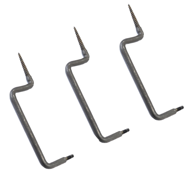 Stealth Cam STCTS3PK Tree Screw Mounts Compatible With 1420 thread adapter Black 3 Per Pkg - STCTS3PK