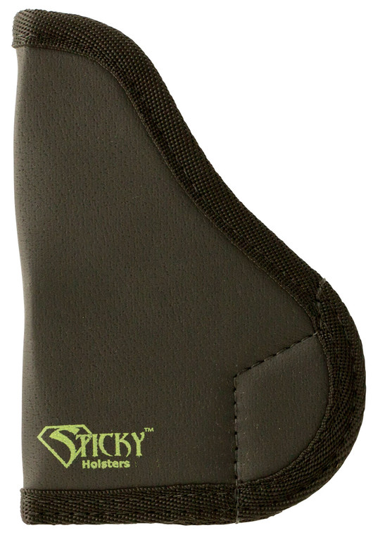 Sticky Holsters SM1NAA SM1  IWB Size 1 BlackGreen Latex Free Rubber Fits NAA Black Widow Fits 1.252.75 Barrel Ambidextrous - SM1NAA