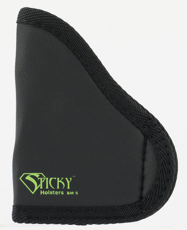 Sticky Holsters SM5 SM5  IWB Size 5 Black CorduraFoam Compatible wSig P938 Glock 42 Right Hand - SM5