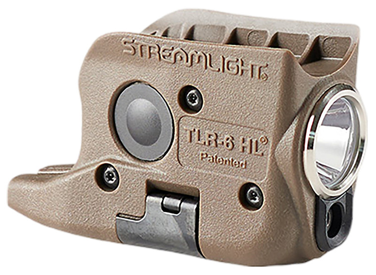 Streamlight 69351 TLR6 HL G Gun Light  Flat Dark Earth 300 Lumens White LEDGreen Laser Glock 424343X48 - 69351