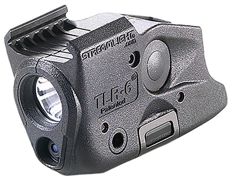 Streamlight 69277 TLR6 Gun Light  Black 100 Lumens White LEDRed Laser NonRail 1911 - 69277