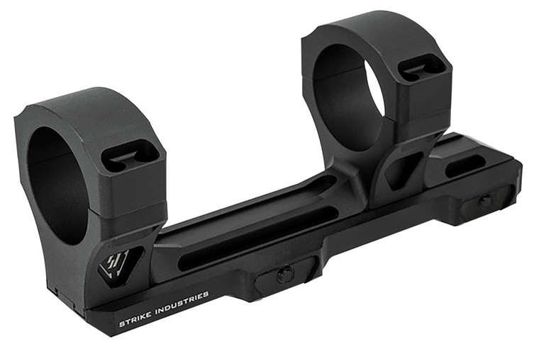 Strike Industries STRIKEASM Adjustable Scope MountRing Combo Black Anodized - STRIKEASM