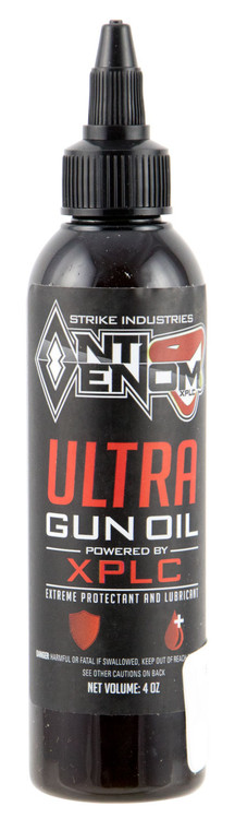 Strike Industries VMULTRA Anti Venom Ultra Gun Oil Lubricates 4 oz Squeeze Bottle - VMULTRA