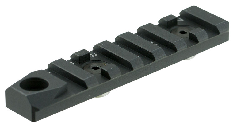 Strike Industries LINKRS7QD MLOK LINK Rail Section QD7 Slots  Black Anodized - LINKRS7QD