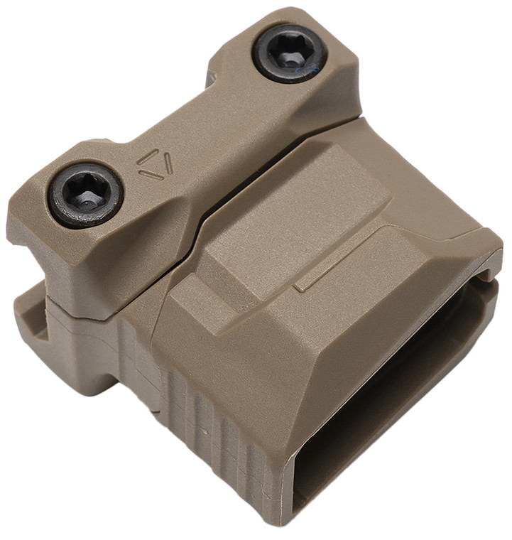 Strike Industries ARCMSPSAFFDE Angled Grip  Flat Dark Earth - ARCMSPSAFFDE