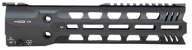 Strike Industries GRIDLOK416FD11 GridLok Full Duty 11L 1.57D MLOK Black Aluminum for HK 416 HK MR556 M27 IAR - GRIDLOK416FD11