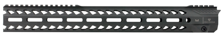 Strike STRIKERAIL Strike Rail  AR15 Black Aluminum 17 MLOK - STRIKERAIL