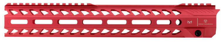 Strike STRIKERAIL Strike Rail  AR15 Red Aluminum 13.50 MLOK - STRIKERAIL