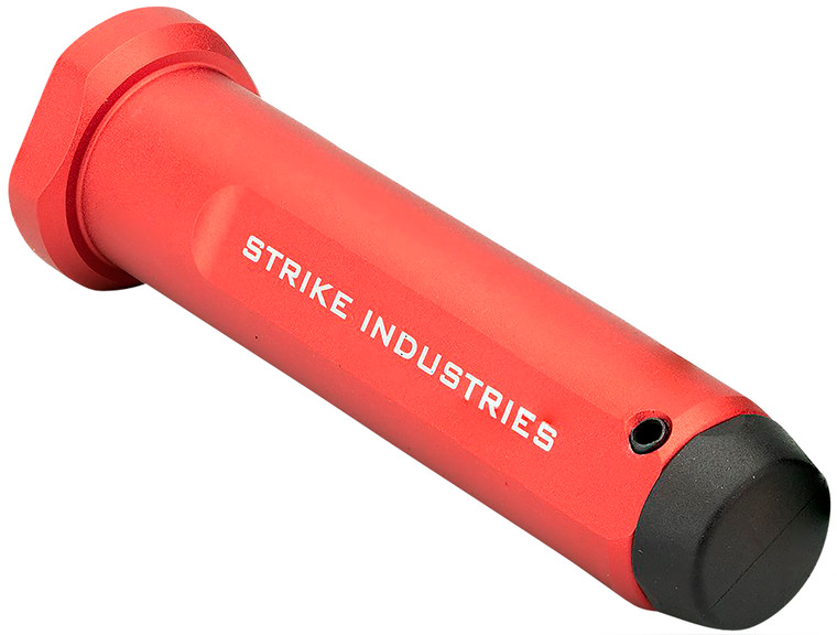 Strike Industries ARBHMILRED Buffer Housing AR MilSpec Red Anodized Aluminum for MilSpec Buffers - ARBHMILRED