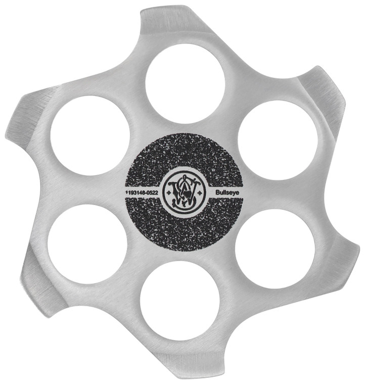 Smith  Wesson Knives 1193147 MP Bullseye Throwing Circles Stainless Steel Includes Carry Case 4 Pack - 1193147