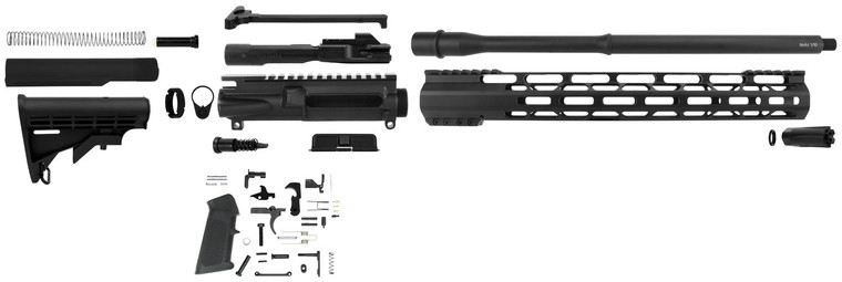 TacFire SSRK9MM16LPK AR Build Kit Rifle 9mm Luger AR15 Black Nitride Steel 1236 tpi Sports South Exclusive. - SSRK9MM16LPK