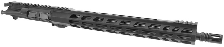 TacFire BU30016 Rifle Upper Assembly  300 Blackout Caliber 16 Black Nitride Barrel Black Anodized 7075T6 Aluminum Receiver  MLOK Handguard for ARPlatform Includes Bolt Carrier Group - BU30016