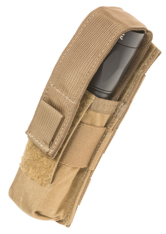 Tacshield T4001CY SuppressorLight Pouch  Cordura 1000D Nylon Coyote - T4001CY