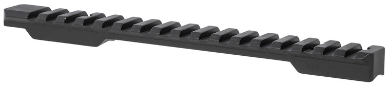 Talley PL0258725 Savage Picatinny Rail  Black Anodized Long Action 0 MOA - PL0258725