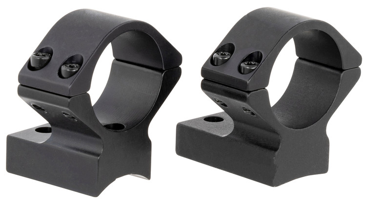 Talley 930706 Weatherby Mark V Scope MountRing Combo Black Anodized 1 Low 0 MOA - 930706