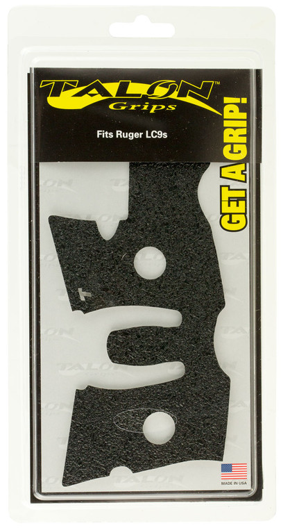 Talon Grips 508R Adhesive Grip  Textured Black Rubber for Ruger LC9s EC9s - 508R