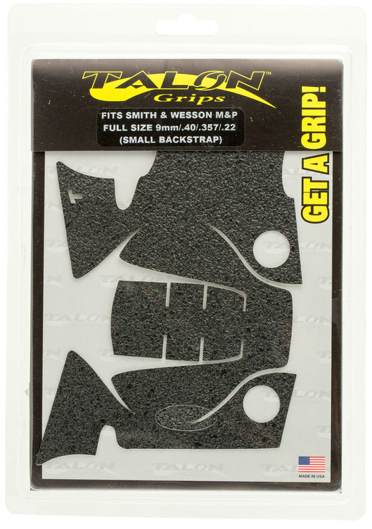 Talon Grips 703R Adhesive Grip  Textured Black Rubber SW MP 22935740 with Small Backstrap - 703R