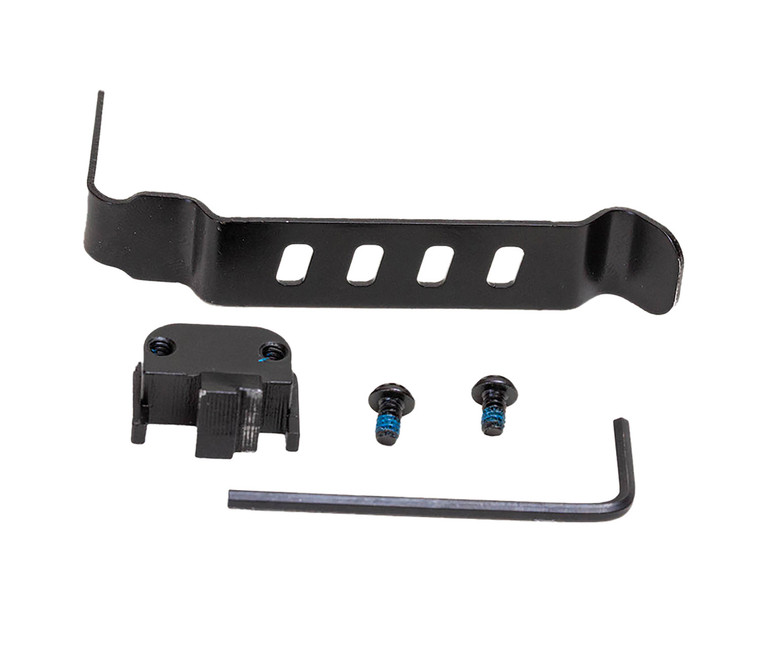 Techna Clip P320BA Conceal Carry Gun Belt Clip Fits Sig P320 Black Carbon Fiber Belt Mount - P320BA