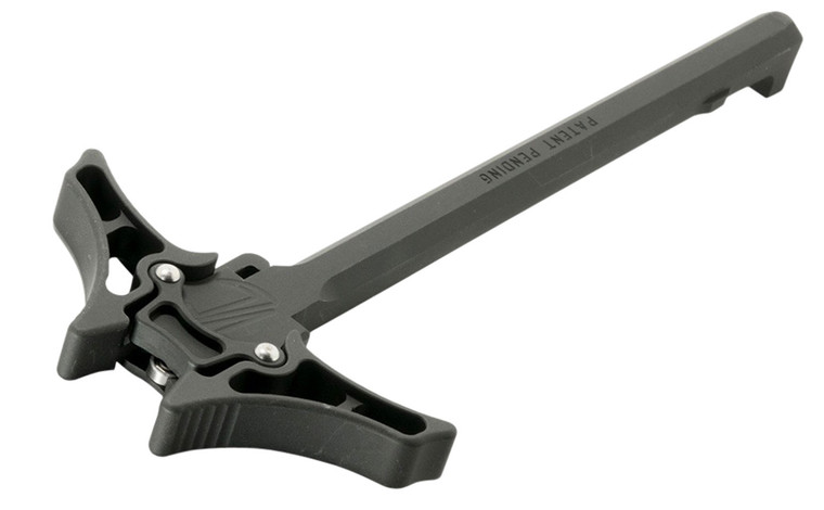 TIMBER CREEK OUTDOOR INC EAMBICHBL Enforcer Ambidextrous Charging Handle ARPlatform Black Hardcoat Anodized Aluminum - EAMBICHBL TIMBER CREEK OUTDOOR INC EAMBICHBL Enforcer Ambidextrous Charging Handle ARPlatform Black Hardcoat Anodized Aluminum - EAMBICHBL