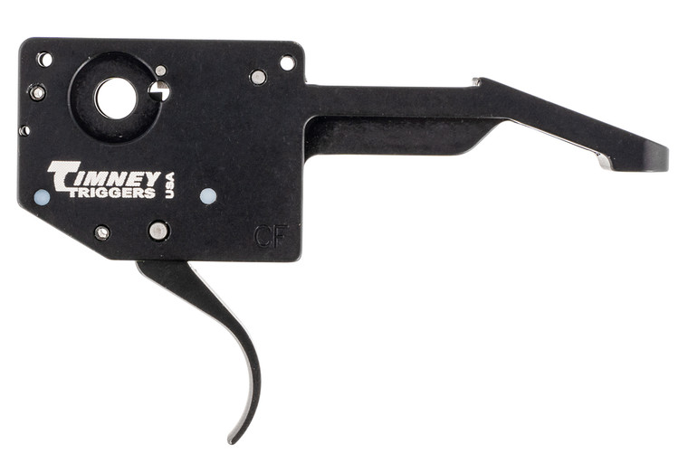 Timney Triggers 641C Featherweight  SingleStage Curved Trigger with 3 lbs Draw Weight for Ruger American - 641C