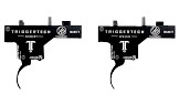 TriggerTech WM5SBB13NBW Special  SingleStage Curved Trigger with 13.50 lbs Draw Weight  Black PVD Finish for Weatherby Mark V - WM5SBB13NBW