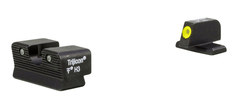Trijicon 600865 HD XR Night Sights  GreenTritium Yellow Outline Front SightGreen Tritium Black Outline Rear Sight Sig Sauer P225P226P228 8 Front8 Rear - 600865