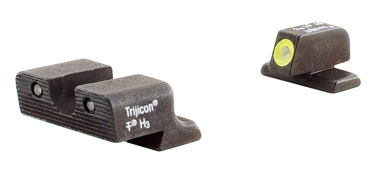 Trijicon 600583 HD Night Sights  GreenTritium Yellow Outline Front SightGreen Tritium Black Outline Rear Sight Springfield XDXDMXD Mod.2 - 600583