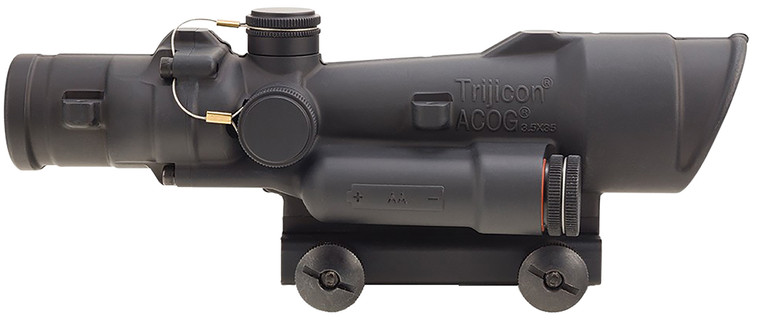 Trijicon 100496 ACOG  OD Green 3.5x 35mm 30mm35mm Tube Illuminated Green LED Crosshair .2235.56 BDC Reticle - 100496