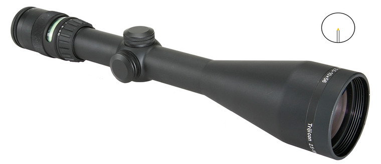 Trijicon 200033 AccuPoint  Black Hardcoat Anodized 2.510x56mm 30mm Tube Illuminated Green Triangle Post Reticle - 200033