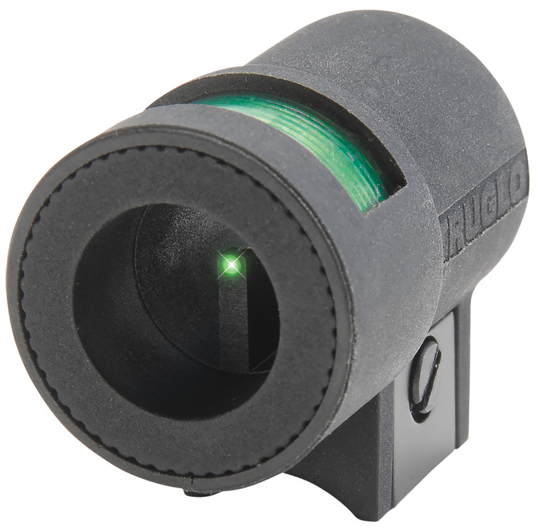 TruGlo TGTG925G Airgun Globe Sight  Green Fiber Optic with Black Polymer Housing for Airguns - TGTG925G