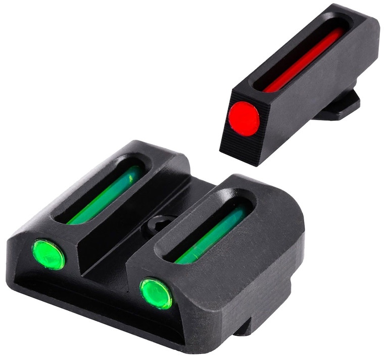 TruGlo TG131G2 FiberOptic  RedFiber Optic Front SightGreenFiber Optic Rear Sight Glock 2021 - TG131G2