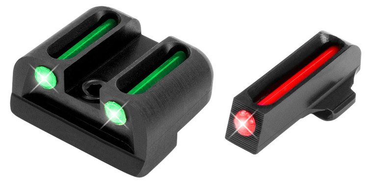 TruGlo TG131X FiberOptic  RedFiber Optic Front SightGreenFiber Optic Rear Sight Springfield Armory XD - TG131X