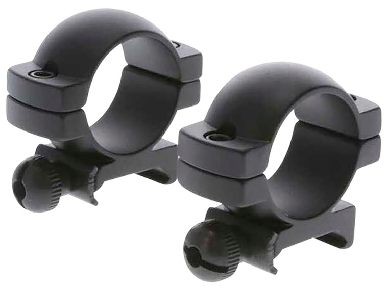 TruGlo TGTG8960B1 Lightweight Scope Rings  Matte Black 1 Medium - TGTG8960B1