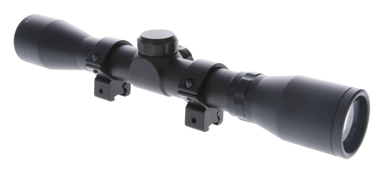 TruGlo TGTG8504XB Buckline  Black Anodized 4x 32mm Duplex Reticle - TGTG8504XB