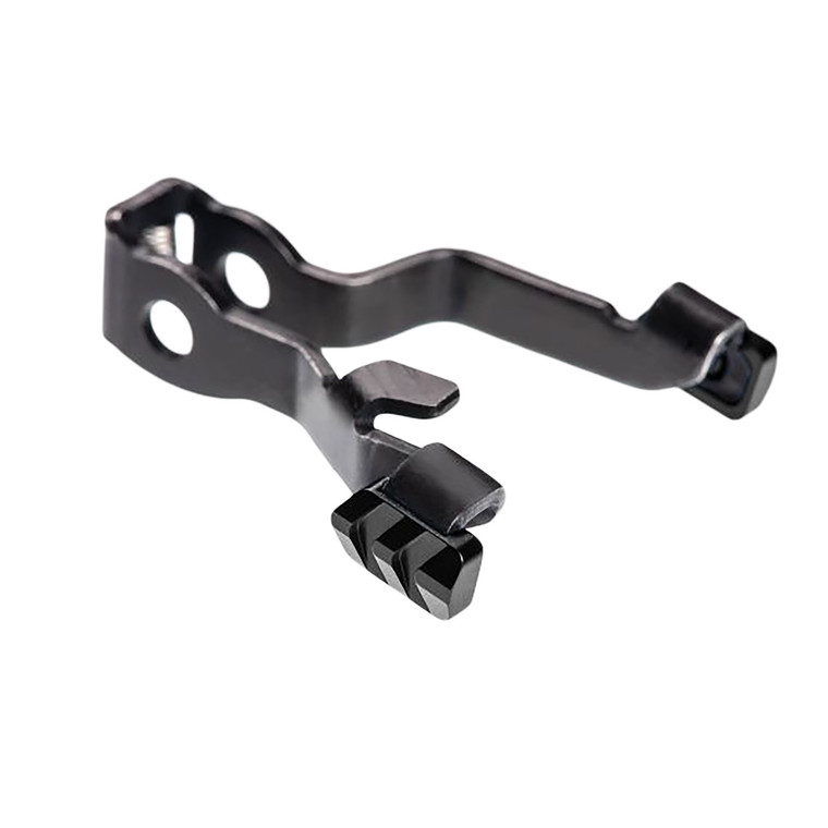 Tyrant Cnc TDGSTOP5BLK Extended Slide Release  9mm Glock Gen5 Black 6061 Aluminum - TDGSTOP5BLK