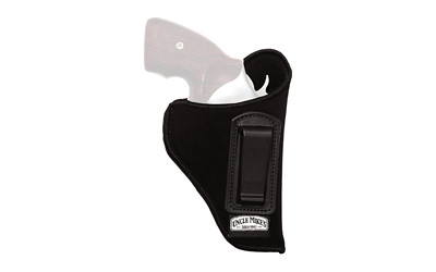 Uncle Mikes 89052 Inside The Pants Holster IWB Size 05 Black Suede Like Belt Clip Fits Large Frame Pistol Fits 4.505 Barrel Left Hand - 89052