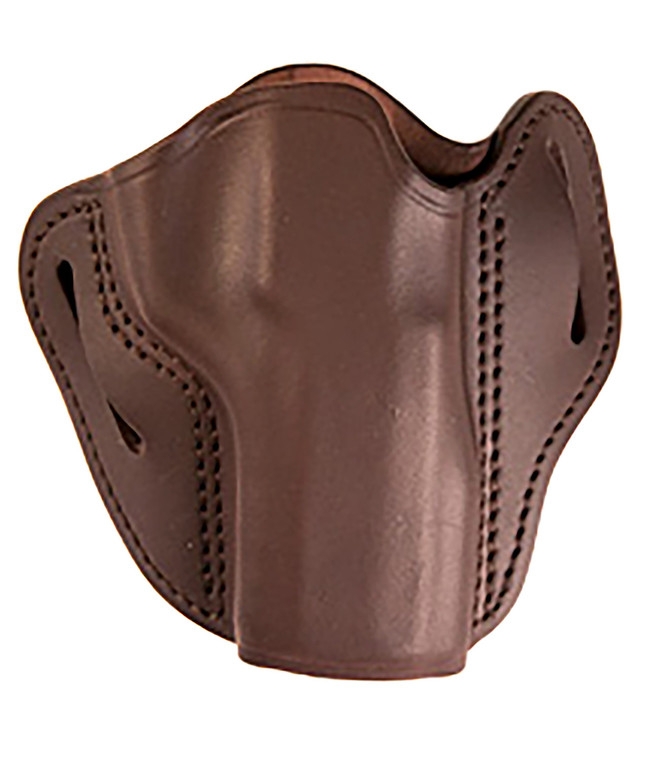 Uncle Mikesleather1791 UMOWB4BRWR Outside The Waistband Holster OWB Size 04 Brown Leather Belt Slide Fits Sig P320 Right Hand - UMOWB4BRWR