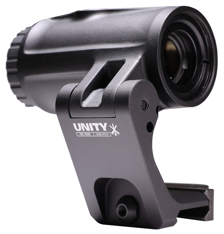 Unity Tactical LLC FSTM4B FAST FTC 4X Magnifier Black Anodized - FSTM4B