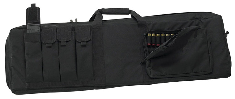 US PeaceKeeper P30043 Tactical Combination Case  Black 600D Polyester RifleShotgun - P30043
