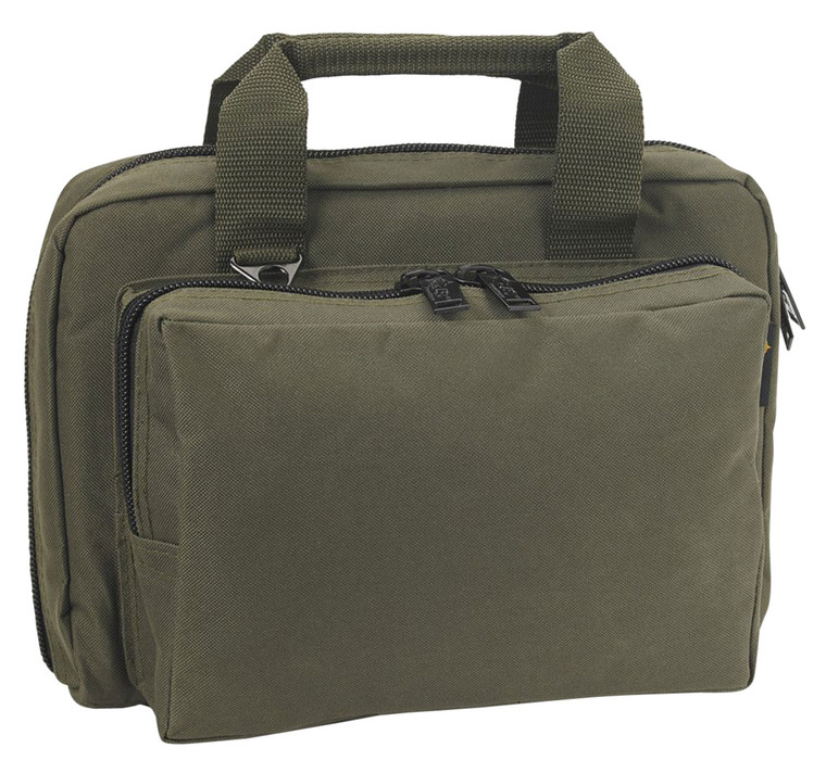 US PeaceKeeper P21106 Mini Range Bag Water Resistant OD Green 600D Polyester with 8 Mag Pockets Lockable Zippers  Wraparound Handles 12.75 L x 8.75 H x 3 D Exterior Dimensions - P21106