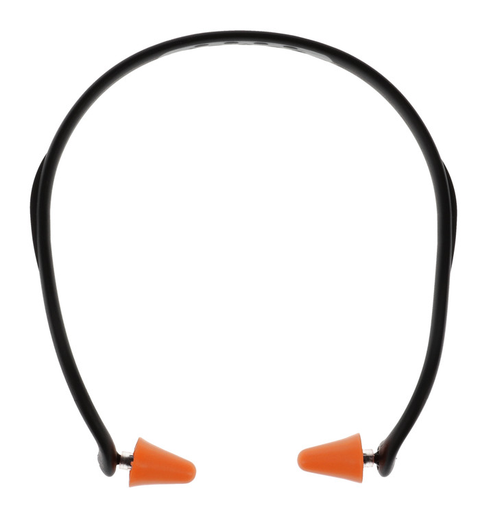 Walkers GWPPLGBND ProTek Ear Plug Band Foam 25 dB Behind The Neck OrangeBlack Adult - GWPPLGBND