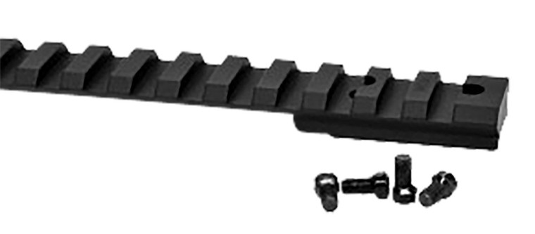 Warne V47320MOA Remington Vapor Picatinny Rail Black Anodized Short Action 20 MOA - V47320MOA