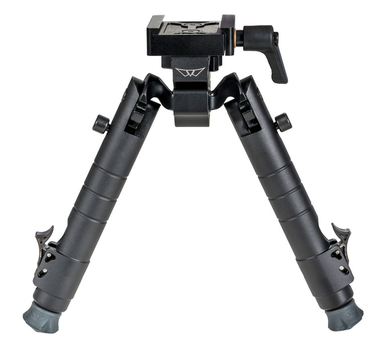 Warne 7902M Skyline Bipod  Black 6.99.1 Aluminum - 7902M