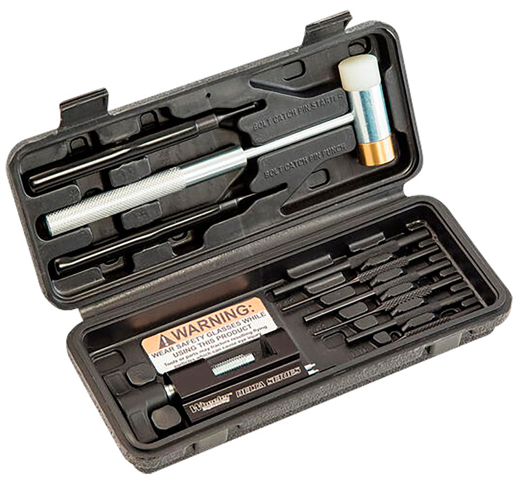 Wheeler 952636 AR15 Hammer  Roll Pin Punch Set Black Steel AR Platform Firearm - 952636