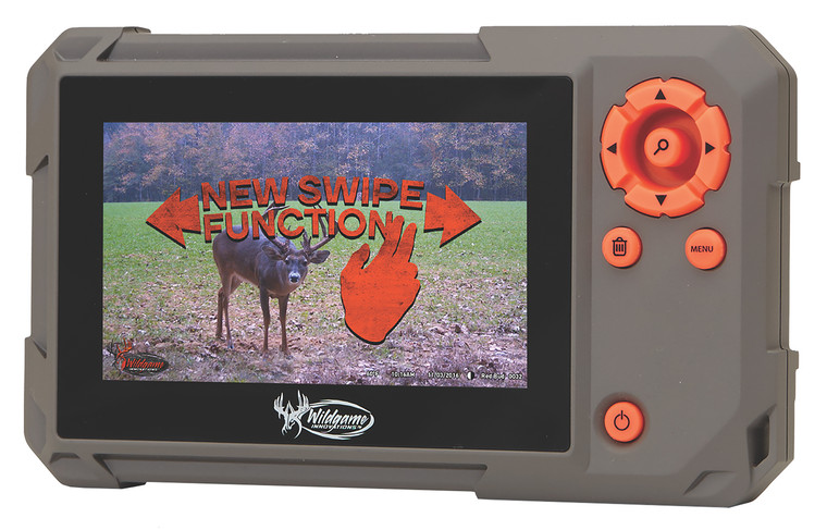 Wildgame Innovations WGIWGIVW0007 Trail Pad Swipe GrayOrange AAA Battery AuxiliaryUSB Port - WGIWGIVW0007